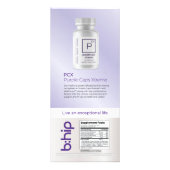 PCX Purple Caps Xtreme Reclamekaart (Voorkant)