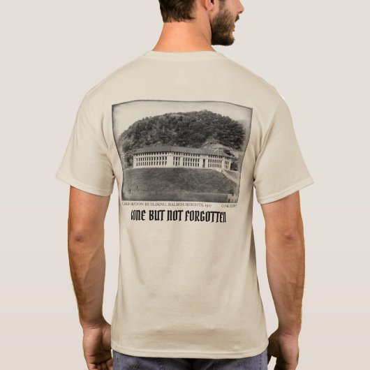 PCZ, Administratiegebouw T-shirt (Achterkant)