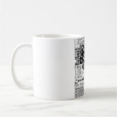 PCZ - Panama Canal Zone Locaties in zwart Koffiemok (Links)