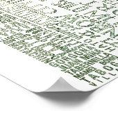 PCZ - Panama Canal Zone Locaties met Kaart Poster (Hoek)