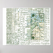 PCZ - Panama Canal Zone Locaties met Kaart