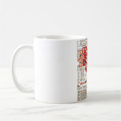 PCZ - Panama Canal Zone Locaties met Mola Design Koffiemok (Links)