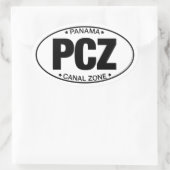 PCZ - Panama Canal Zone Sticker (Tas)