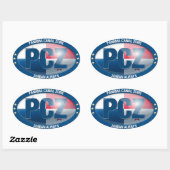 PCZ - Panama Canal Zone: Zonian Altijd, Sticker (Vel)