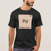 Pd - Phoenix Down Chemie Elementsymbool T-Shirt (Voorkant)