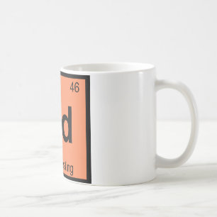 Pd - Podcasting Chemistry Periodic Table Symbol Koffiemok