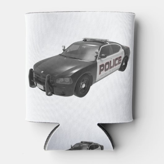 PD Politieacademie Afstudeerder studeert auto Blikjeskoeler (Voorkant)