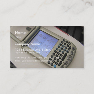 Pda Handhelds Cellphones Palms Visitekaartje
