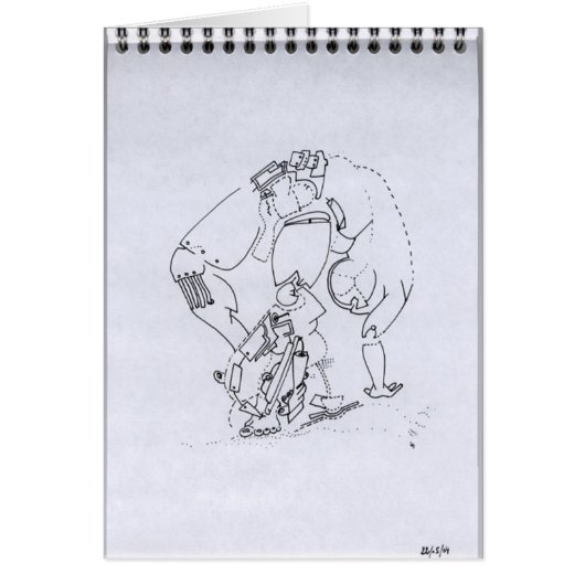 PDD17 kleine zwakke tekening verzakking cyber body (Voorkant)