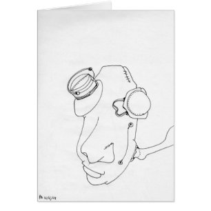 PDD Kleine Zwakke Tekeningen Cyber Face Doodles-ka