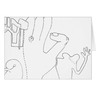 PDD Kleine Zwakke Tekeningen Handen Dromen kaart