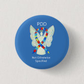 PDD-NOS (niet anders gespecificeerd) Angel-lintpij Ronde Button 3,2 Cm (Voorkant)