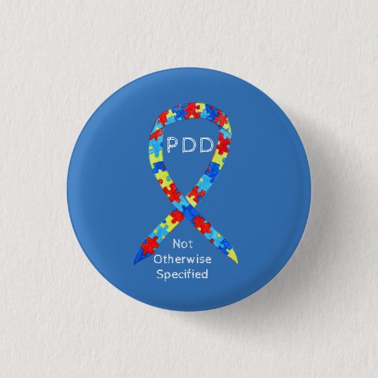 PDD-NOS (niet anders gespecificeerd) het Koolstofp Ronde Button 3,2 Cm (Voorkant)