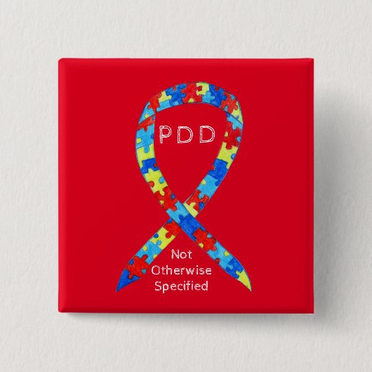 PDD-NOS (niet anders gespecificeerd) het Koolstofp Vierkante Button 5,1 Cm (Voorkant)