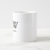 “PDW Professionele Hondenuitlater” Grappig Geschen Grote Koffiekop (Voorkant)