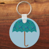 PDX Airport Carpet Umbrella Sleutelhanger (Voorkant)