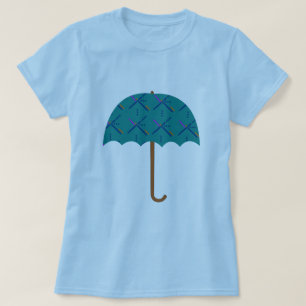PDX Airport Carpet Umbrella T-shirt