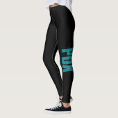 PDX Portland Airport Carpet Text Leggings (Links)