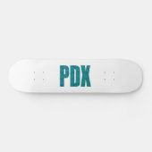 PDX Portland Airport Carpet Text Persoonlijk Skateboard (Horizontaal)