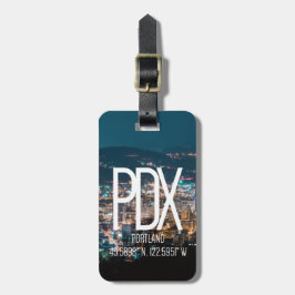 PDX Portland Airport Code bagagelabel