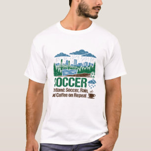 PDX sarcasme en vloeiende Portland-slang T-shirt