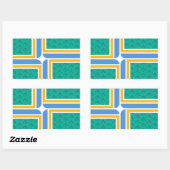 PDX Vliegveld Tapijt- Portland Sticker (Vel)