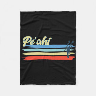 Pe’ahi Surf Beach, Peahi Surfing Guy Fleece Deken