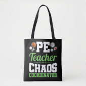 PE-coördinator leerstoel Tote Bag (Voorkant)