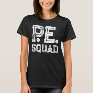 PE Fysieke Onderwijs Leraar links T-shirt