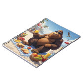 Pé Grande, Pés na Areia Notitieboek (Linkerzijde)