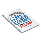 PE Leraar Fysieke Onderwijs Aanwezigheidsgraad Notitieboek (Rechterzijde)