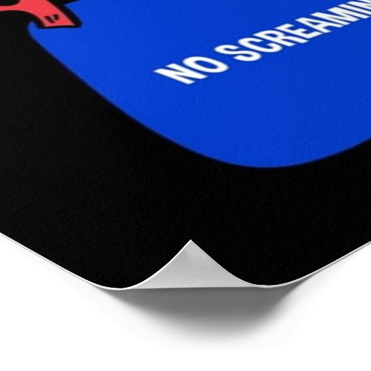 PE-leraar lichamelijke opvoeding Poster (Hoek)