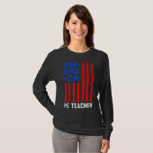 Pe-leraar lichamelijke opvoeding t-shirt (Voorkant volledig)