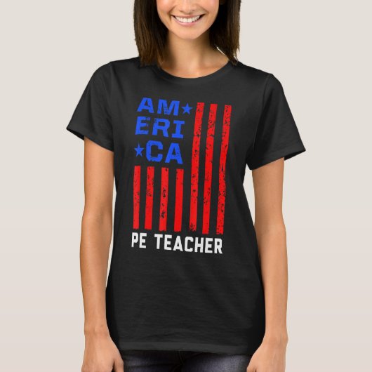 Pe-leraar lichamelijke opvoeding t-shirt (Voorkant)