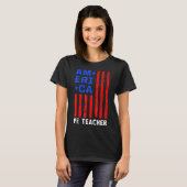 Pe-leraar lichamelijke opvoeding t-shirt (Voorkant volledig)