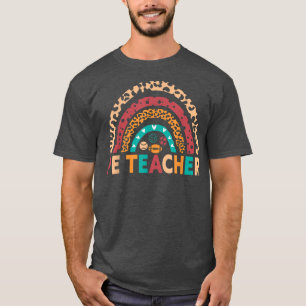 PE Leraar regenboog Fysieke Onderwijs Teac T-shirt
