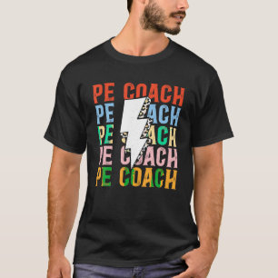 PE Leraar Vintage retro Lichamelijke Opvoeding Ler T-shirt