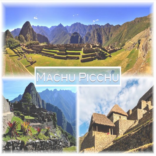 PE Machu Picchu - Sticker (Voorkant)