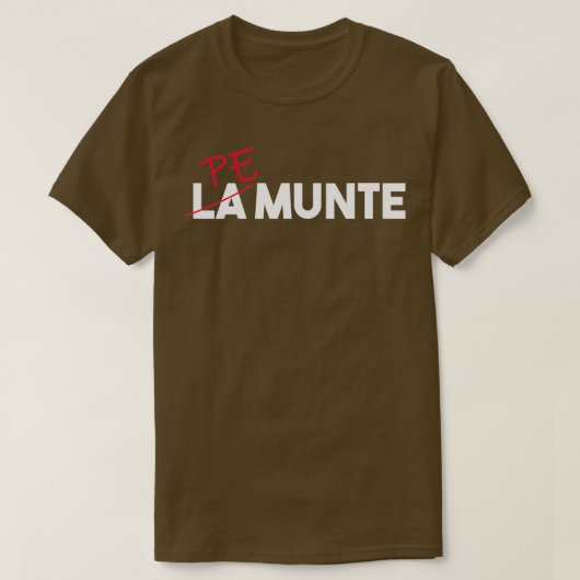 Pe munte nu la munte 2 Triblend T-shirt (Design voorkant)