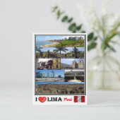 PE - Perù - Lima - Briefkaart (Staand voorkant)