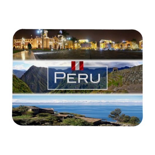 PE Perù - Lima - Magneet (Horizontaal)
