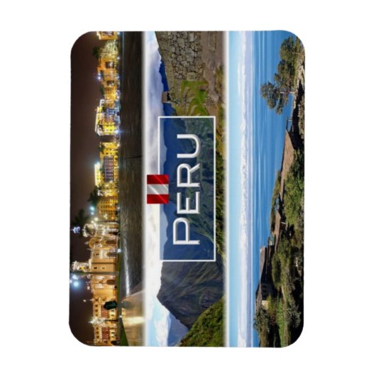 PE Perù - Lima - Magneet (Verticaal)