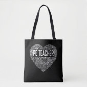 PE Physical Education Teacher Appreciation Coach Tote Bag (Voorkant)