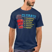 PE Pirate T-shirt (Voorkant)