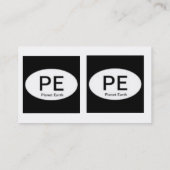 PE - Planet Earth Visitekaartje (Achterkant)