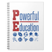 PE PowerEducation PE-leraar Notitieboek (Voorkant)