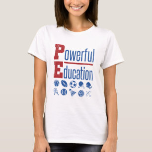 PE PowerEducation PE-leraar T-shirt