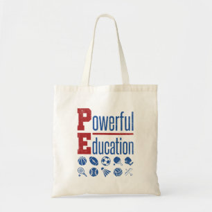 PE PowerEducation PE-leraar Tote Bag