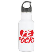 PE Rocks Waterfles (Voorkant)