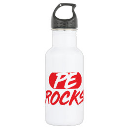 PE Rocks Waterfles